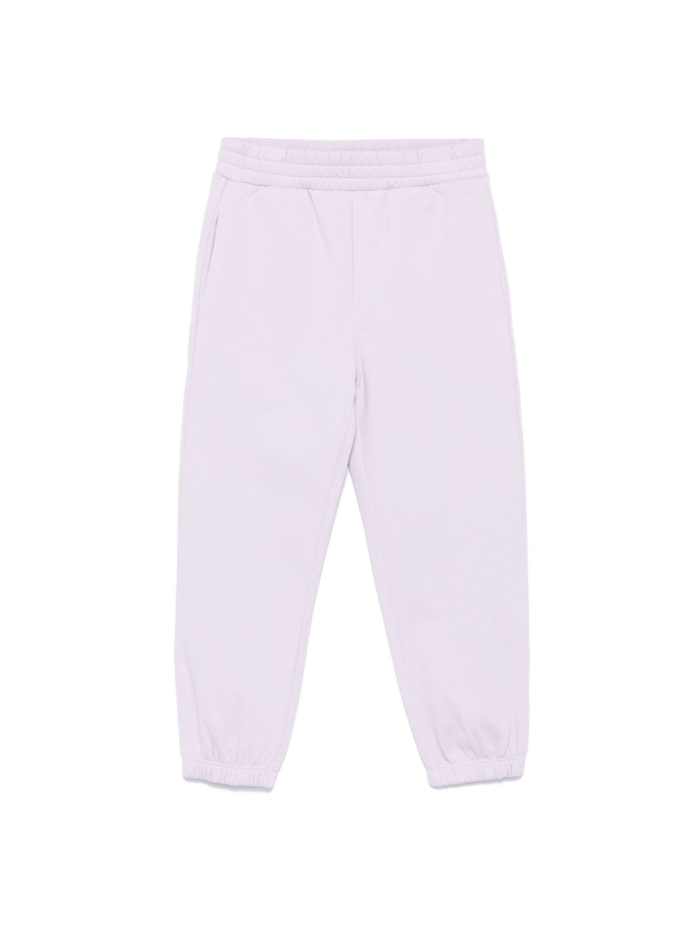 Pantaloni per bambina Stella McCartney Kids lilla con stampa margherite - Rubino Kids