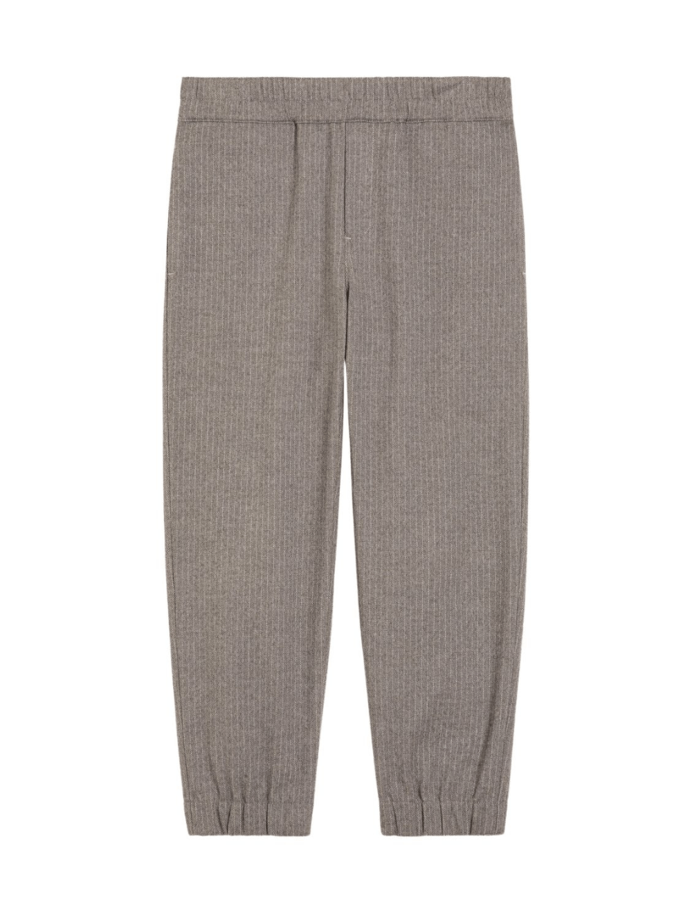 Pantaloni per bambino Dolce & Gabbana Kids grigi con motivo gessato - Rubino Kids