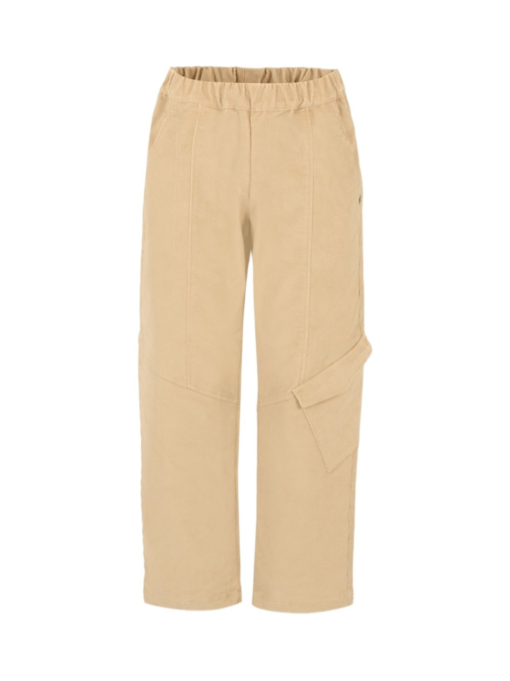 Pantaloni per bambino DONDUP KIDS beige con tasca cargo - Rubino Kids