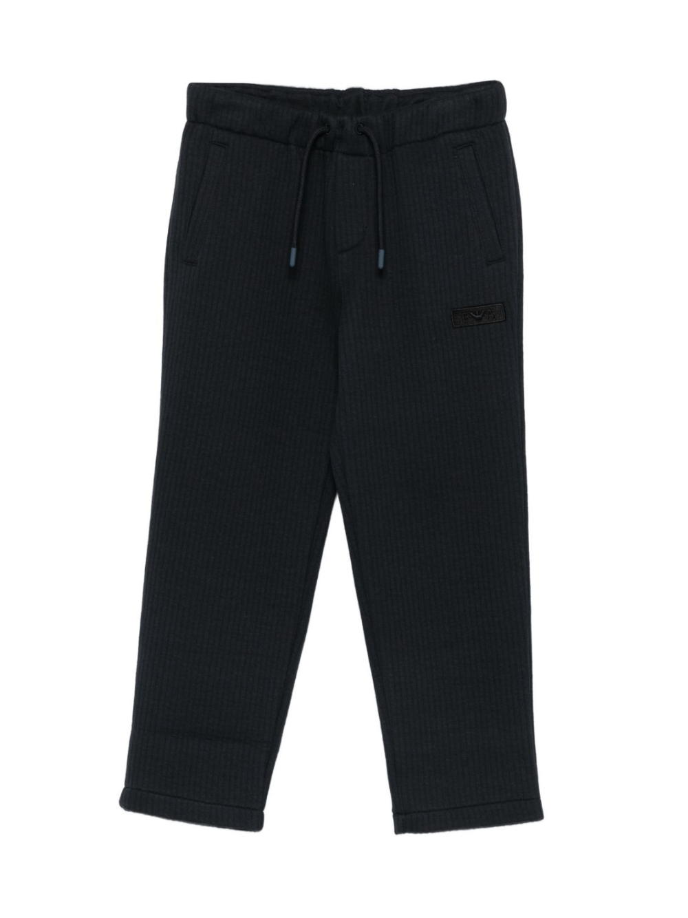Pantaloni per bambino Emporio Armani Kids blu con coulisse - Rubino Kids