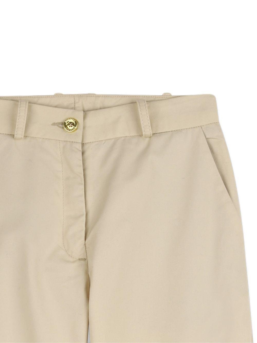 Pantaloni per bambino Givenchy Kids beige con tasche cargo - Rubino Kids