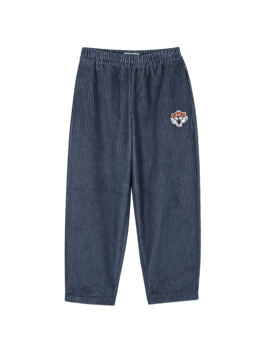 Pantaloni per bambino Kenzo Kids blu con vita elasticizzata - Rubino Kids