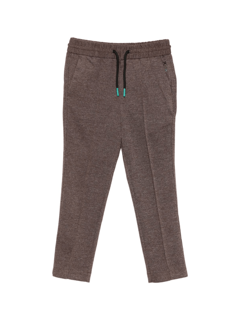 Pantaloni per bambino Scotch & Soda Kids marroni con coulisse - Rubino Kids