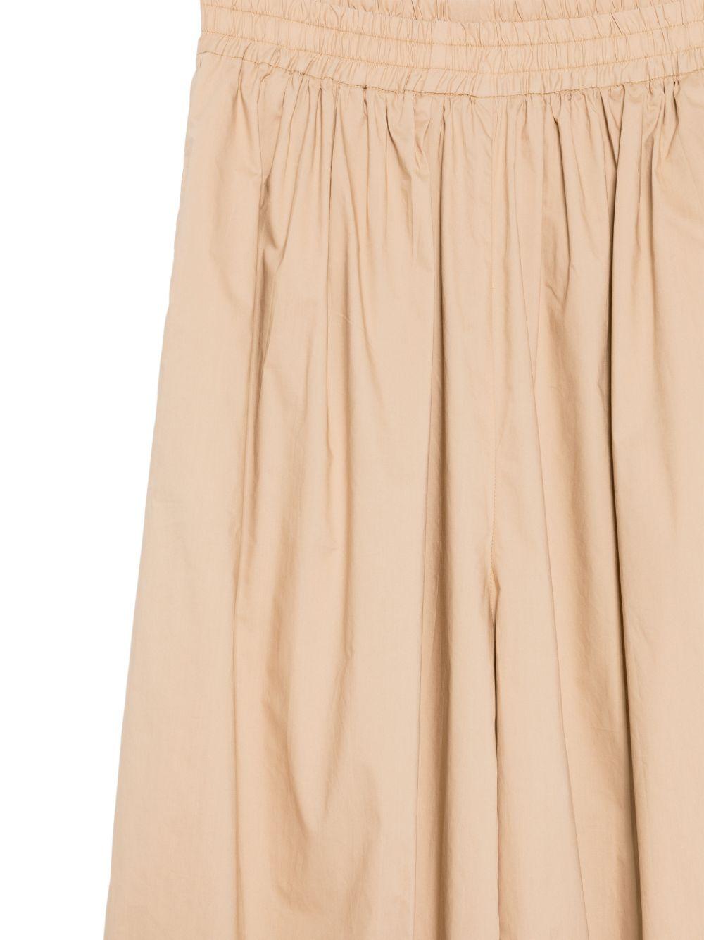 Pantaloni per donna Alysi beige con polsini elasticizzati - Rubino Kids