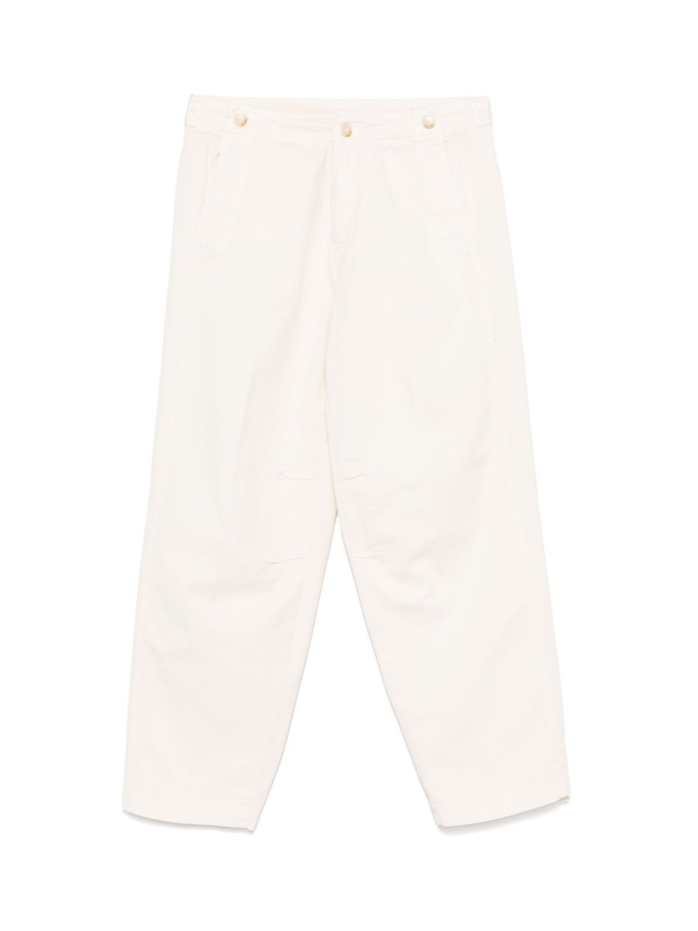 Pantaloni per donna Merci bianco in gabardine - Rubino Kids