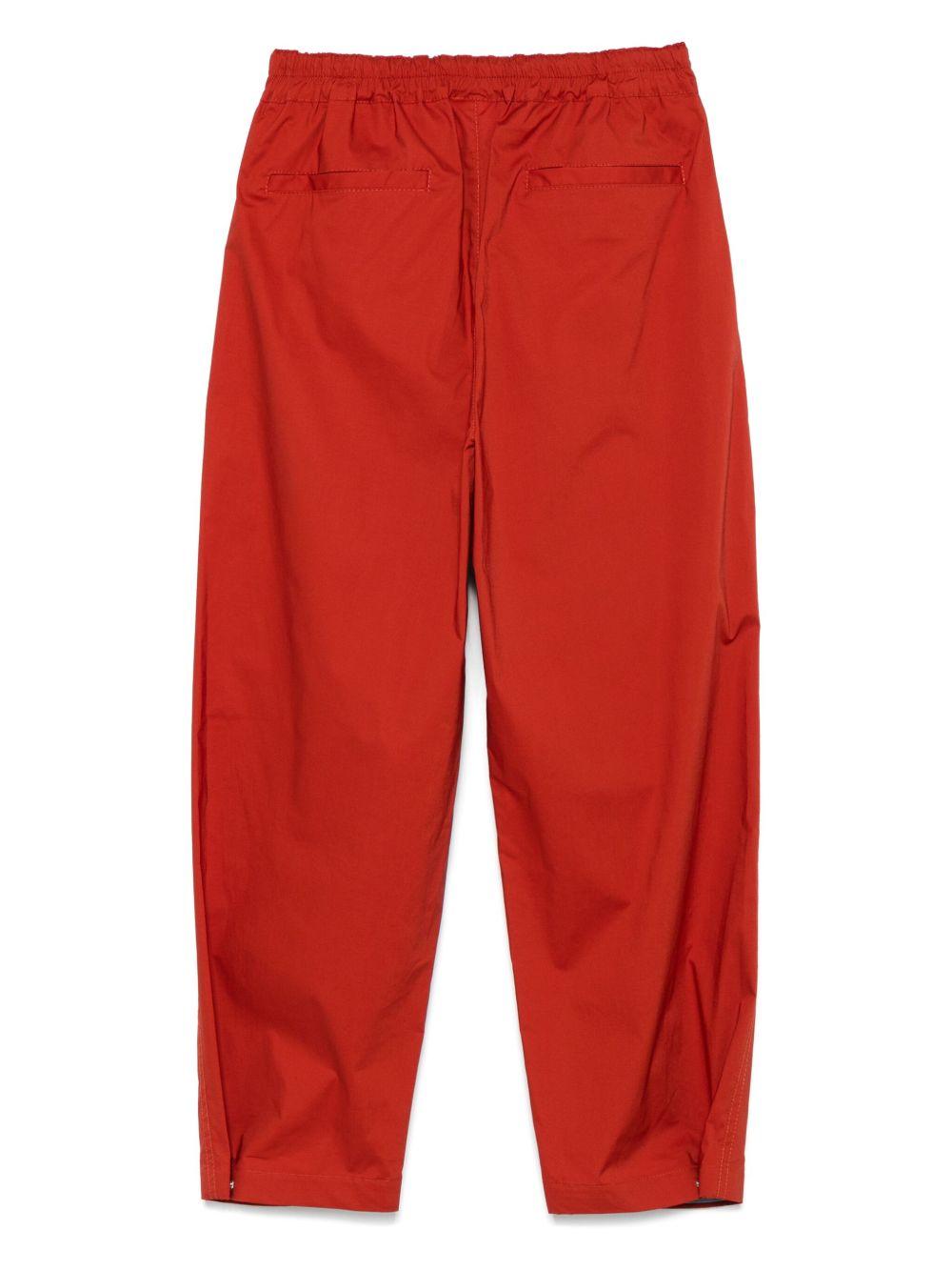 Pantaloni per donna Merci rosso con design elasticizzato - Rubino Kids