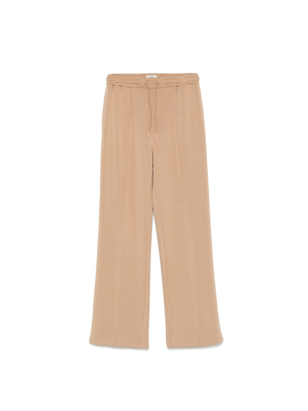 Pantaloni per donna Scotch & Soda marrone co vita con coulisse elasticizzata - Rubino Kids