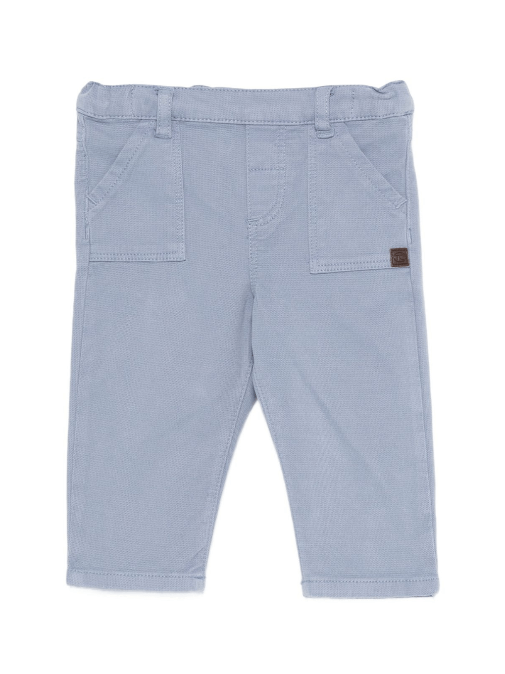 Pantaloni per neonato blu Tartine Et Chocolat blu con due tasche applicate - Rubino Kids