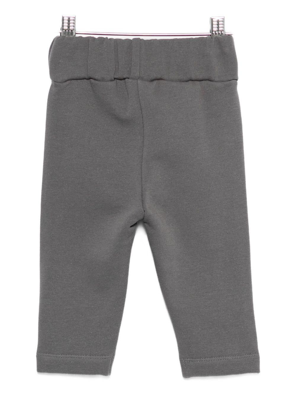 Pantaloni per neonato Donsje grigi con ricamo koala - Rubino Kids