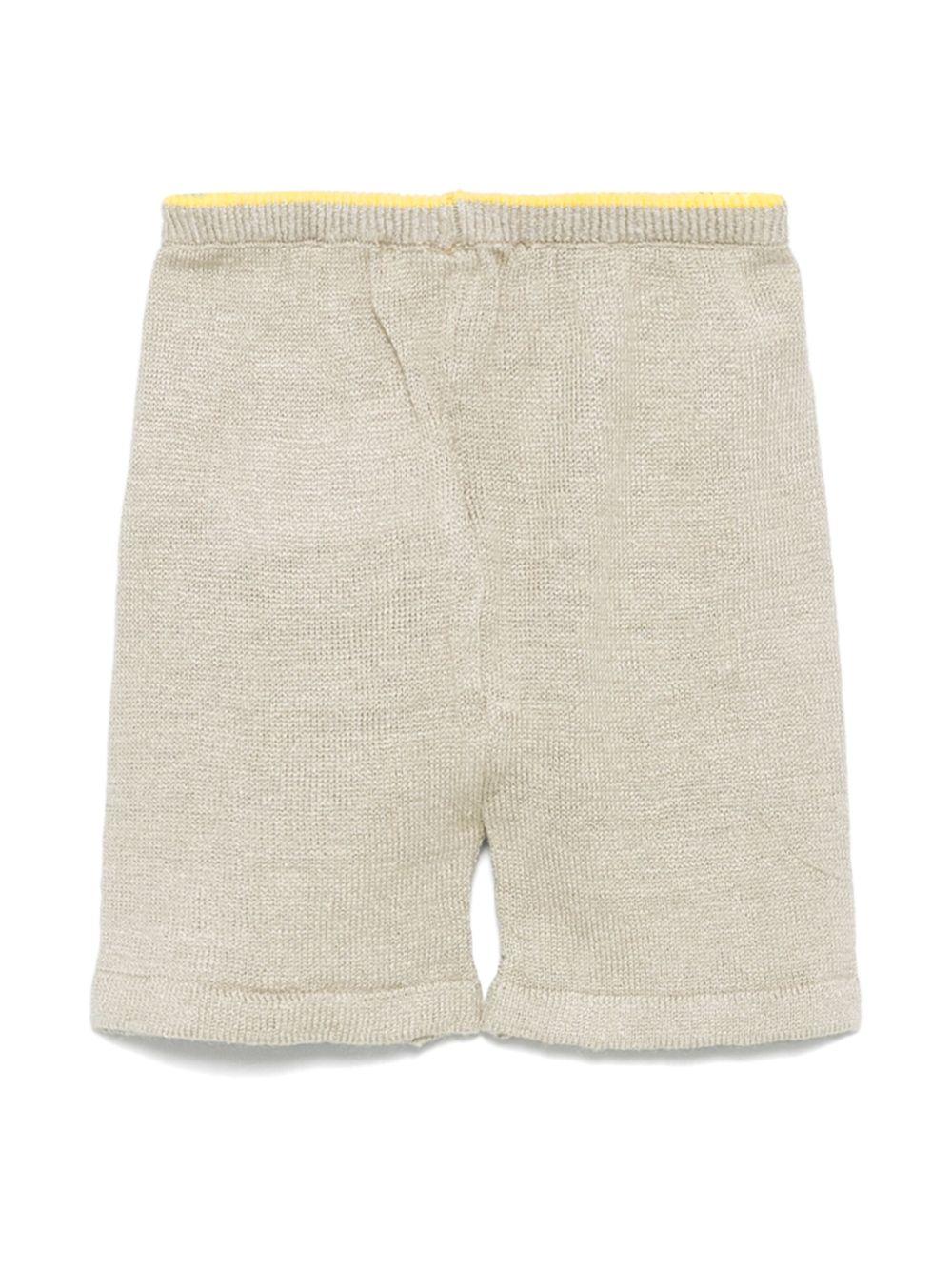 Pantaloni per neonato Gensami kids grigio in maglia - Rubino Kids