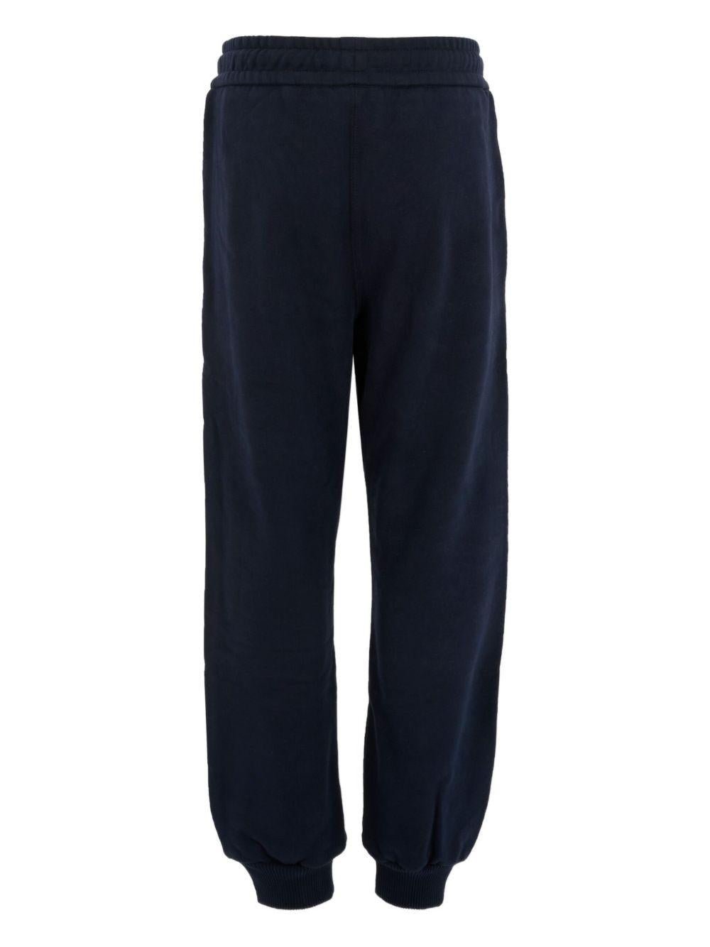 Pantaloni sportivi per bambina Chloé Kids blu con coulisse in vita - Rubino Kids