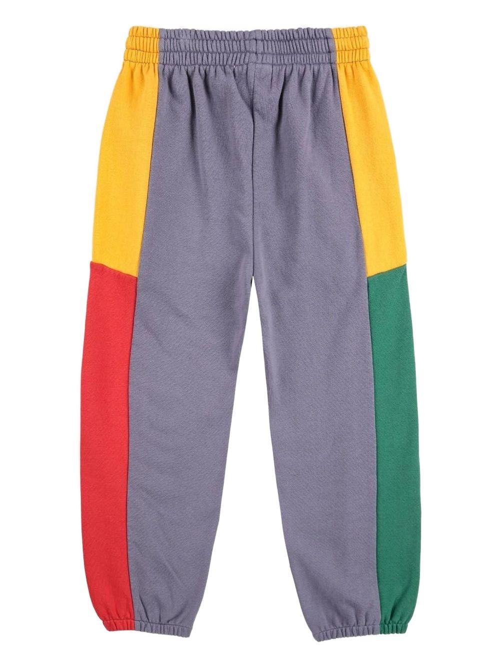 Pantaloni sportivi per bambino Bobo Choses multicolore con vita elasticizzata - Rubino Kids