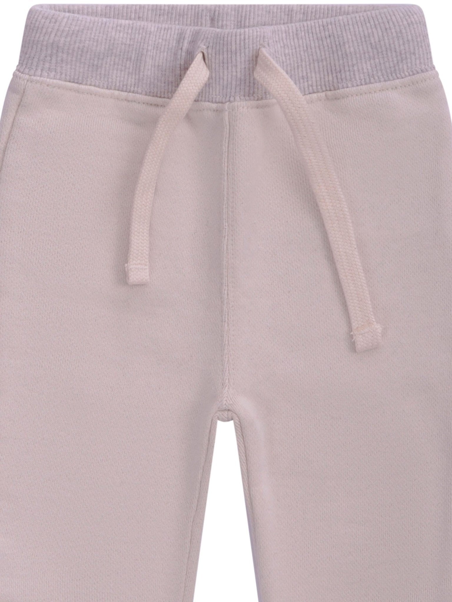 Pantaloni sportivi per neonato Bonpoint beige con coulisse - Rubino Kids