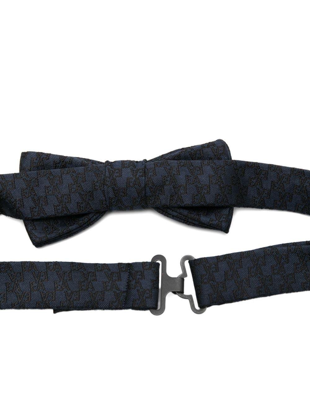 Papillon per bambino Emporio Armani Kids blu con motivo aquila - Rubino Kids