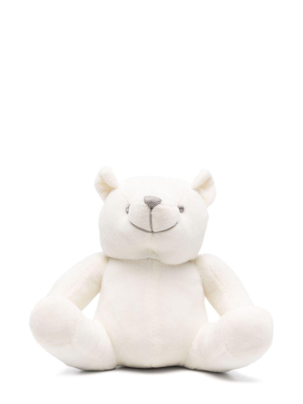 Peluche orso per neonati PaZ RODRIGUEZ bianco con motivo con ricamo - Rubino Kids