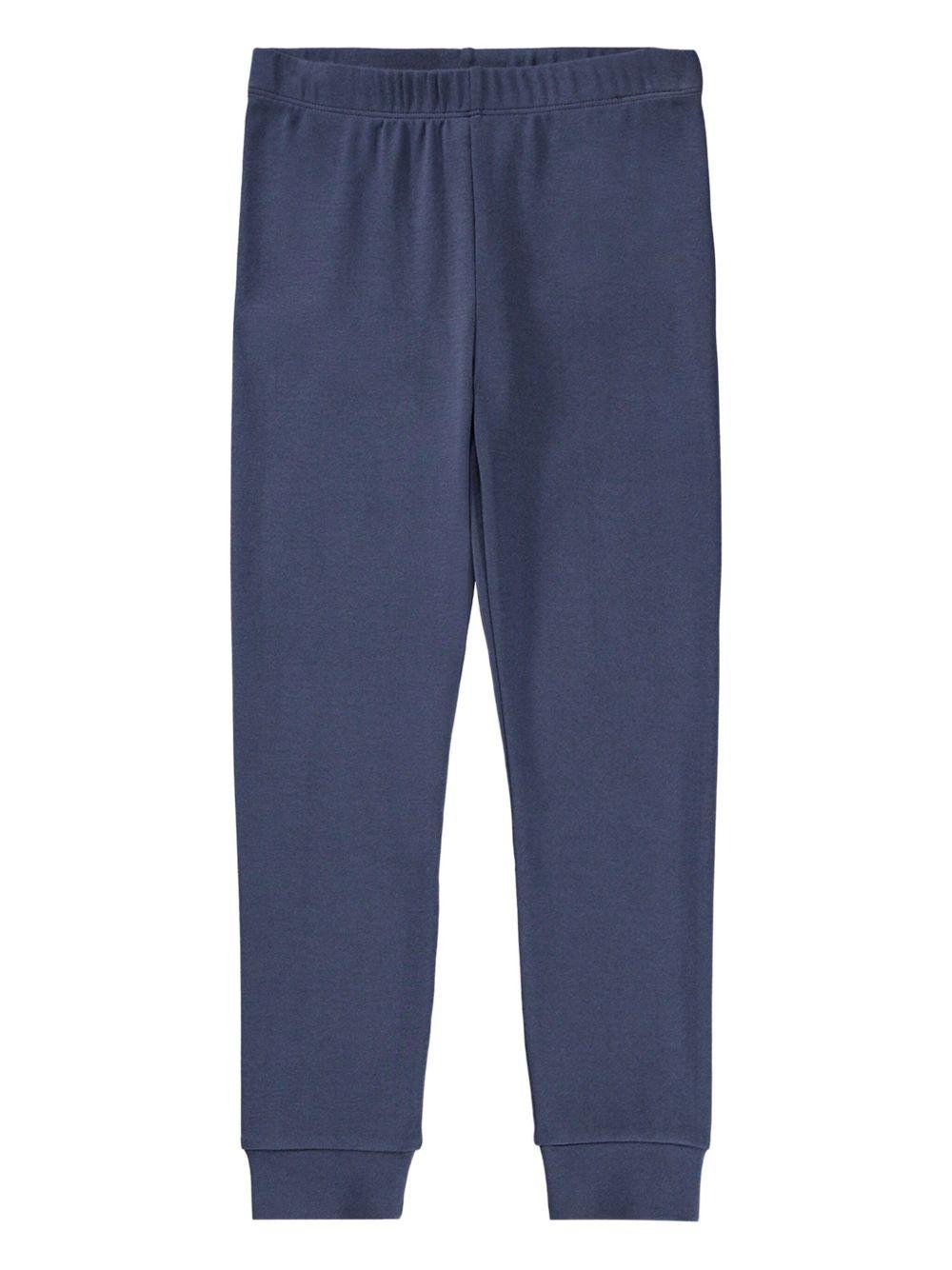 Pigiama per bambino Molo Lue blu con stampa smile - Rubino Kids