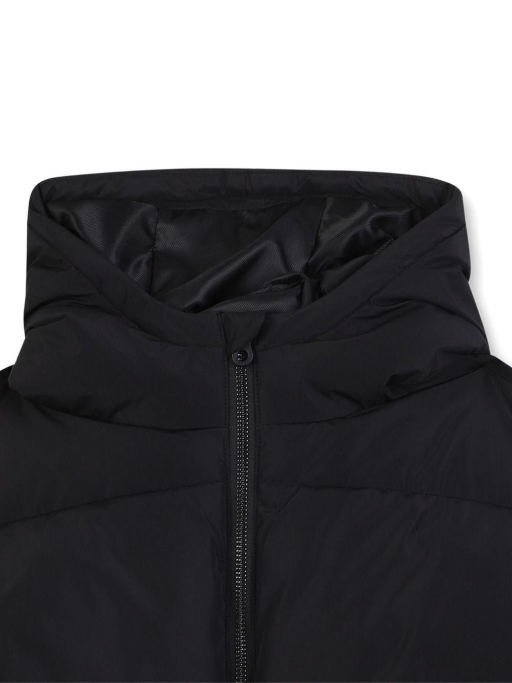 Piumino per bambino The Marc Jacobs Kids nero con cappuccio - Rubino Kids