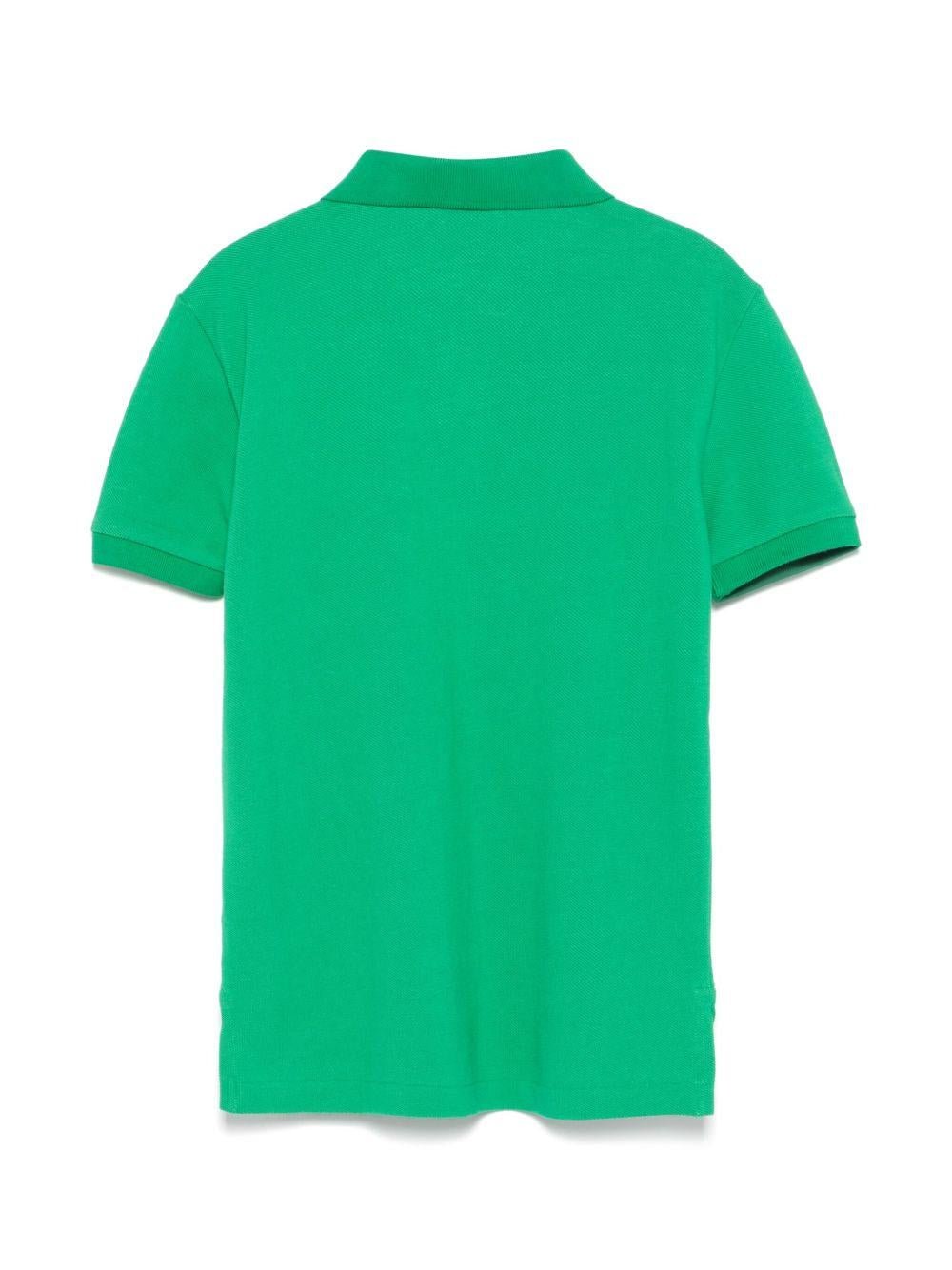 Polo per bambino Polo Ralph Lauren Kids verde in piqué - Rubino Kids