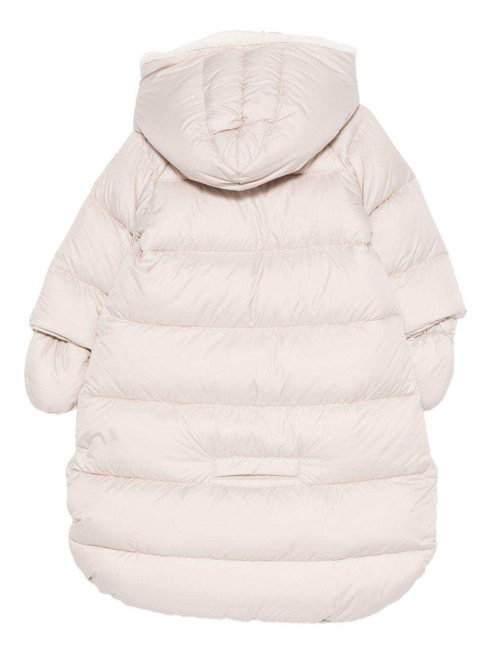 Sacco nanna modello giubbino per neonati Il Gufo beige con imbottitura - Rubino Kids