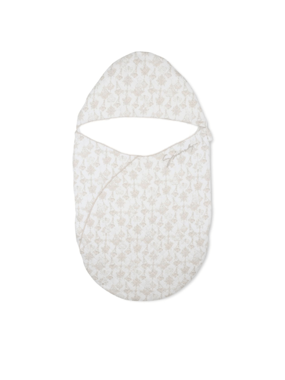 Sacco nanna per neonati Givenchy Kids bianco con motivo all - over a fiori - Rubino Kids