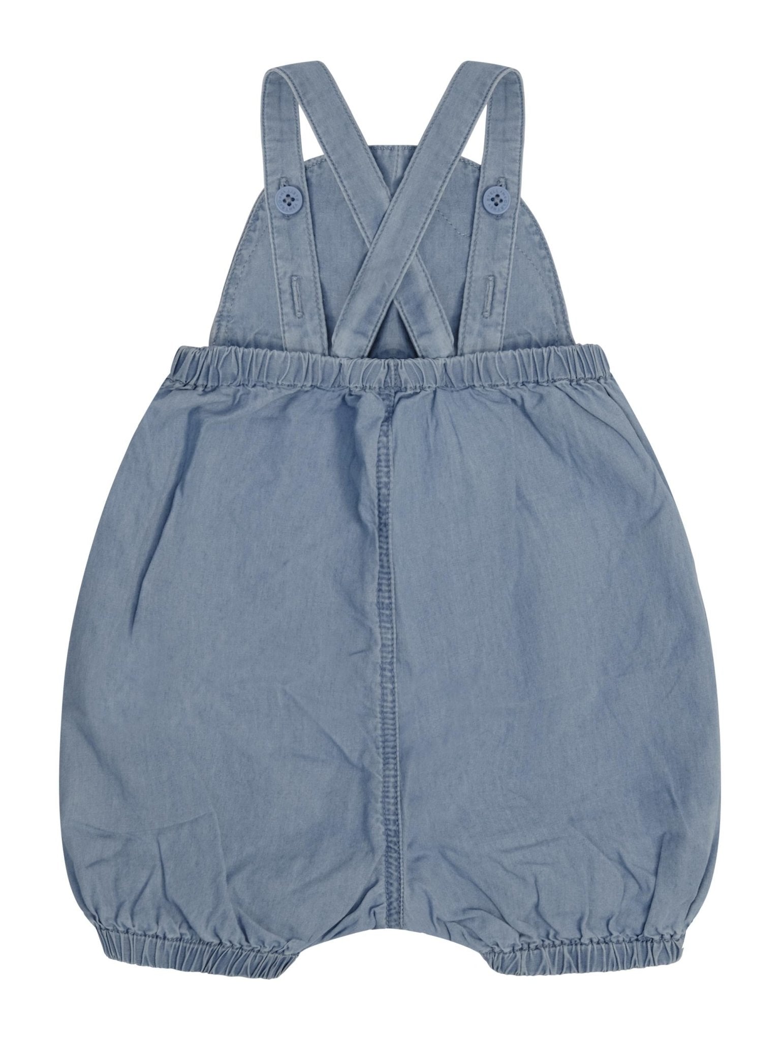 Salopette per neonata Stella McCartney Kids denim con dettaglio coccinella - Rubino Kids