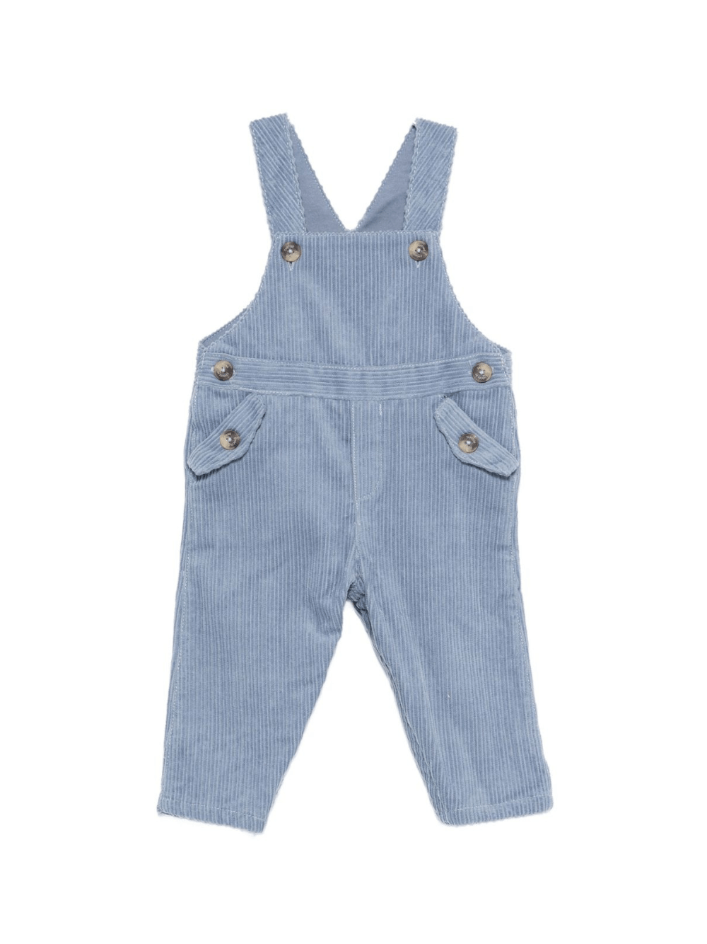 Salopette per neonato Tartine Et Chocolat denim con chiusura a bottoni - Rubino Kids