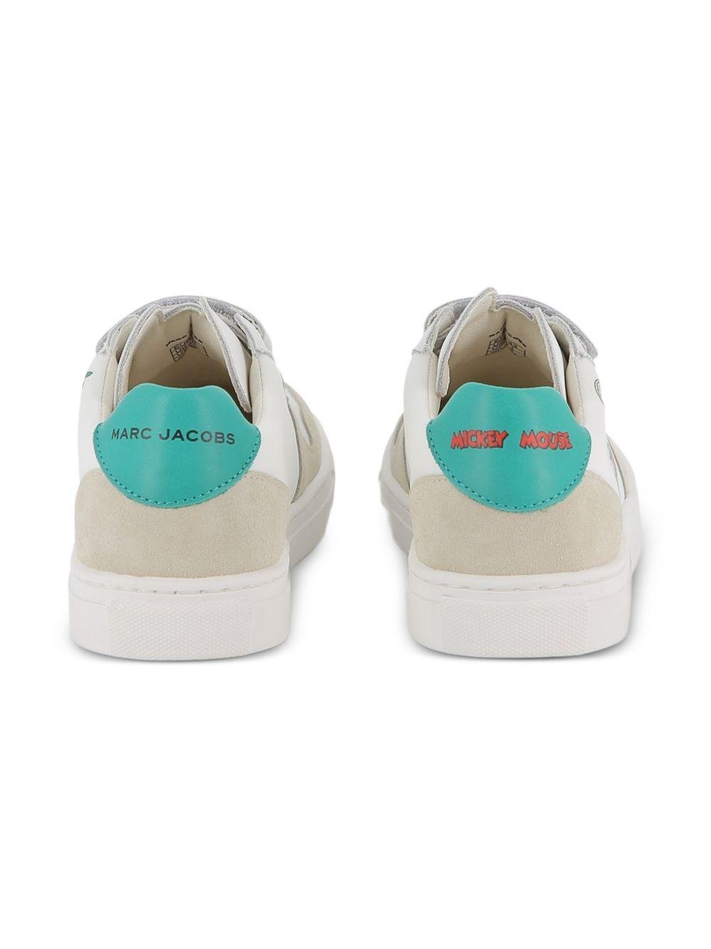 Scarpe per bambino The Marc Jacobs Kids bianche con dettaglio logo - Rubino Kids