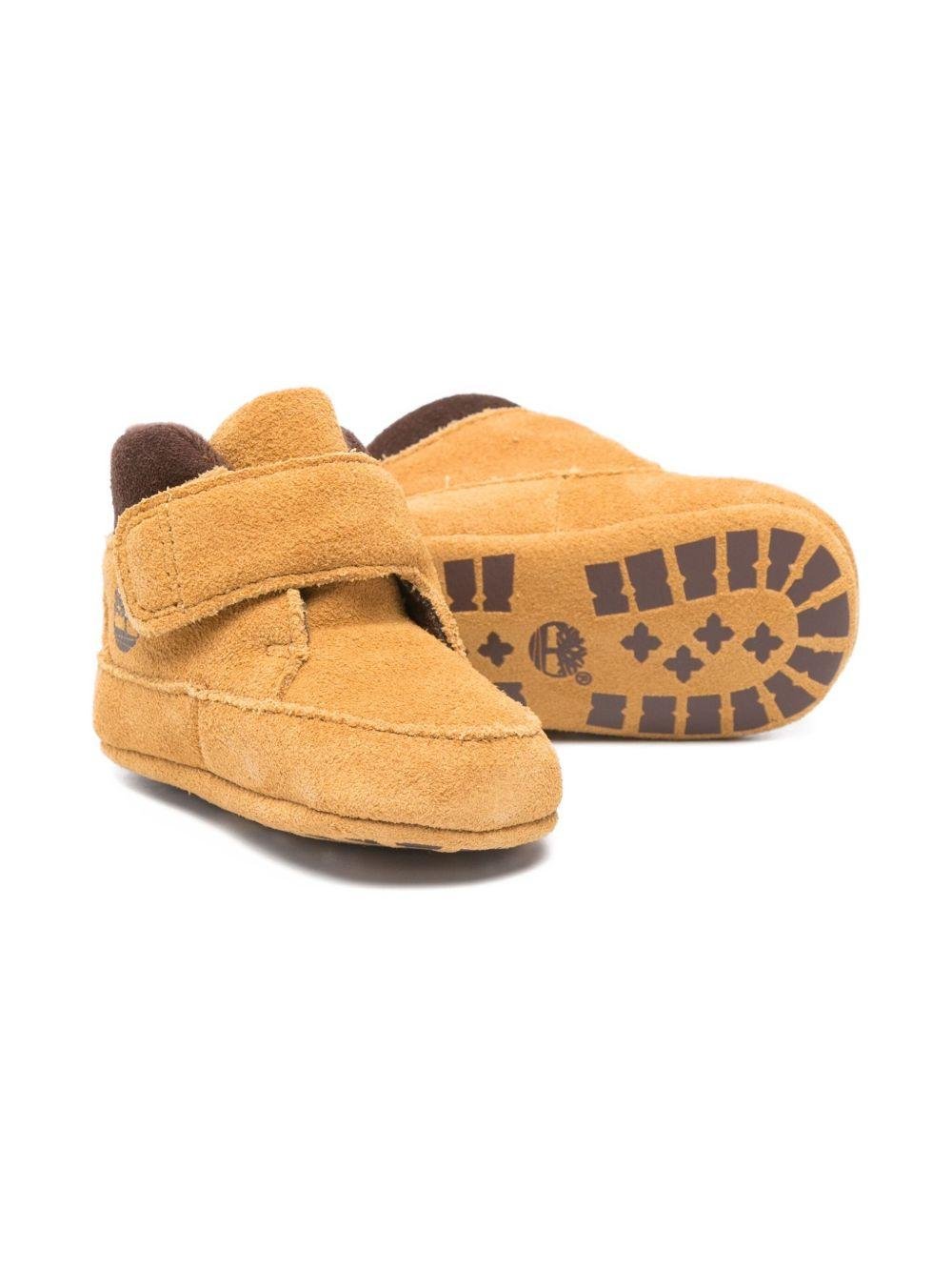 Scarpe primi passi per neonati Timberland Kids beige con strappo - Rubino Kids