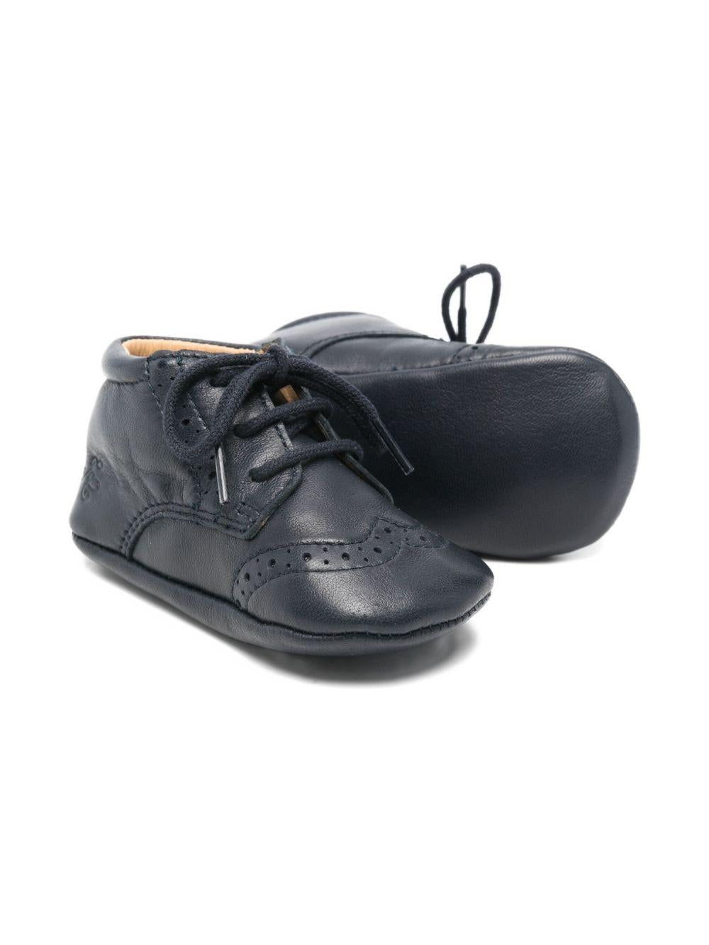 Scarpe primi passi per neonato Tartine Et Chocolat blu con punta tonda - Rubino Kids