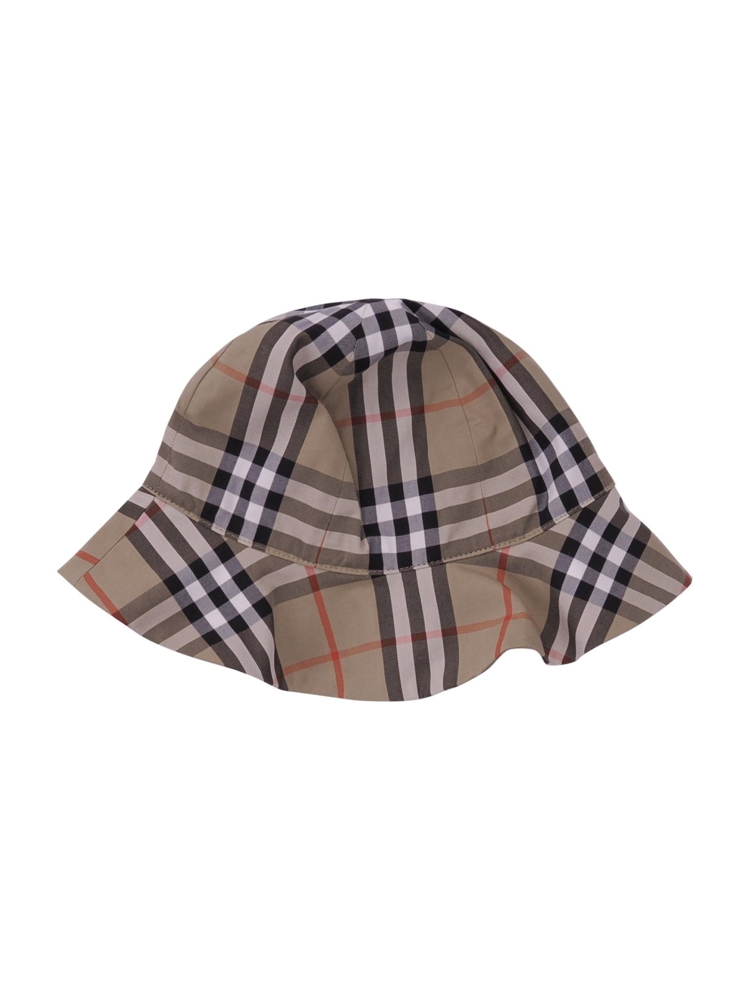 Set abito e body per neonata Burberry Kids beige con motivo a quadri - Rubino Kids