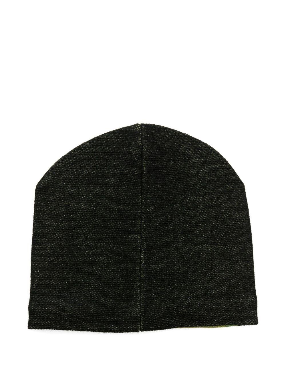 Set cappello e scaldacollo Molo verde con faccia aliena - Rubino Kids