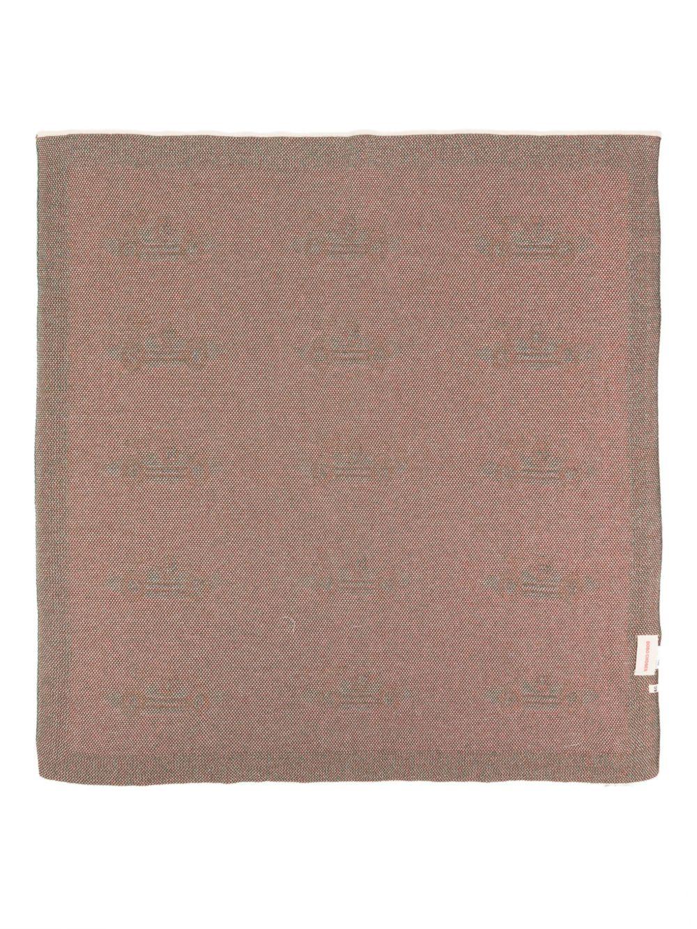 Set coperta e stivaletti per neonato Bobo Choses verde con motivo di auto da corsa - Rubino Kids