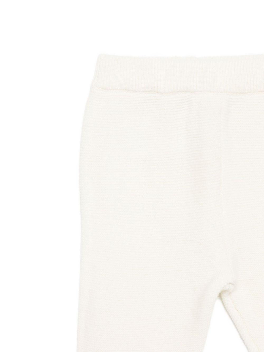 Set maglione e pantaloni per neonata Tartine Et Chocolat bianco con colletto in pizzo - Rubino Kids