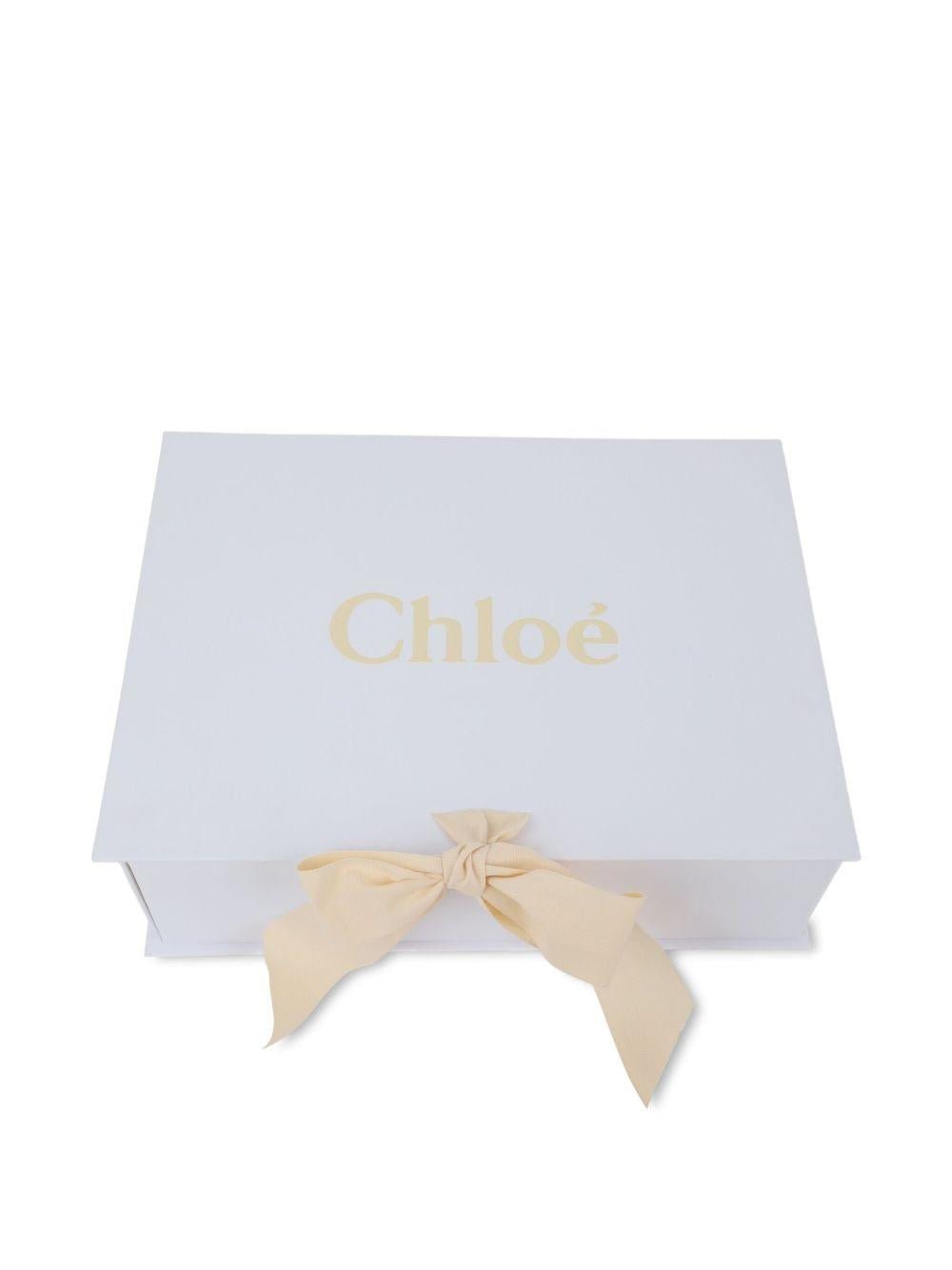 Set regalo per neonata Chloé Kids multicolore con logo ricamato - Rubino Kids