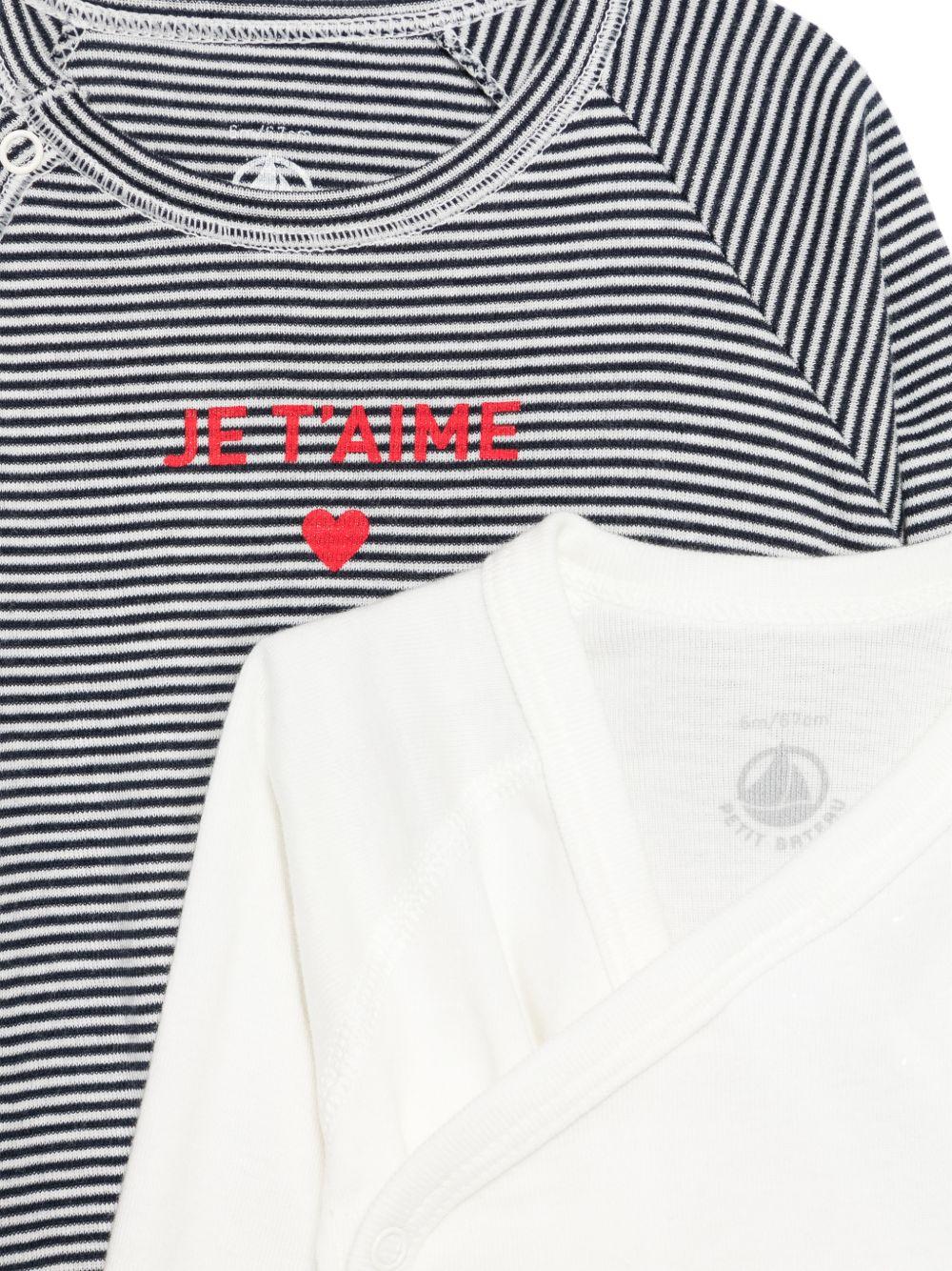 Set tutine e doudou per neonati Petit Bateau multicolor con design a righe - Rubino Kids