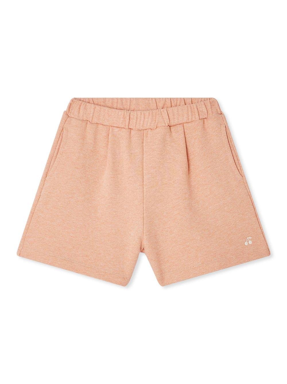 Shorts Cornelia per bambina Bonpoint arancione con design ricamato - Rubino Kids