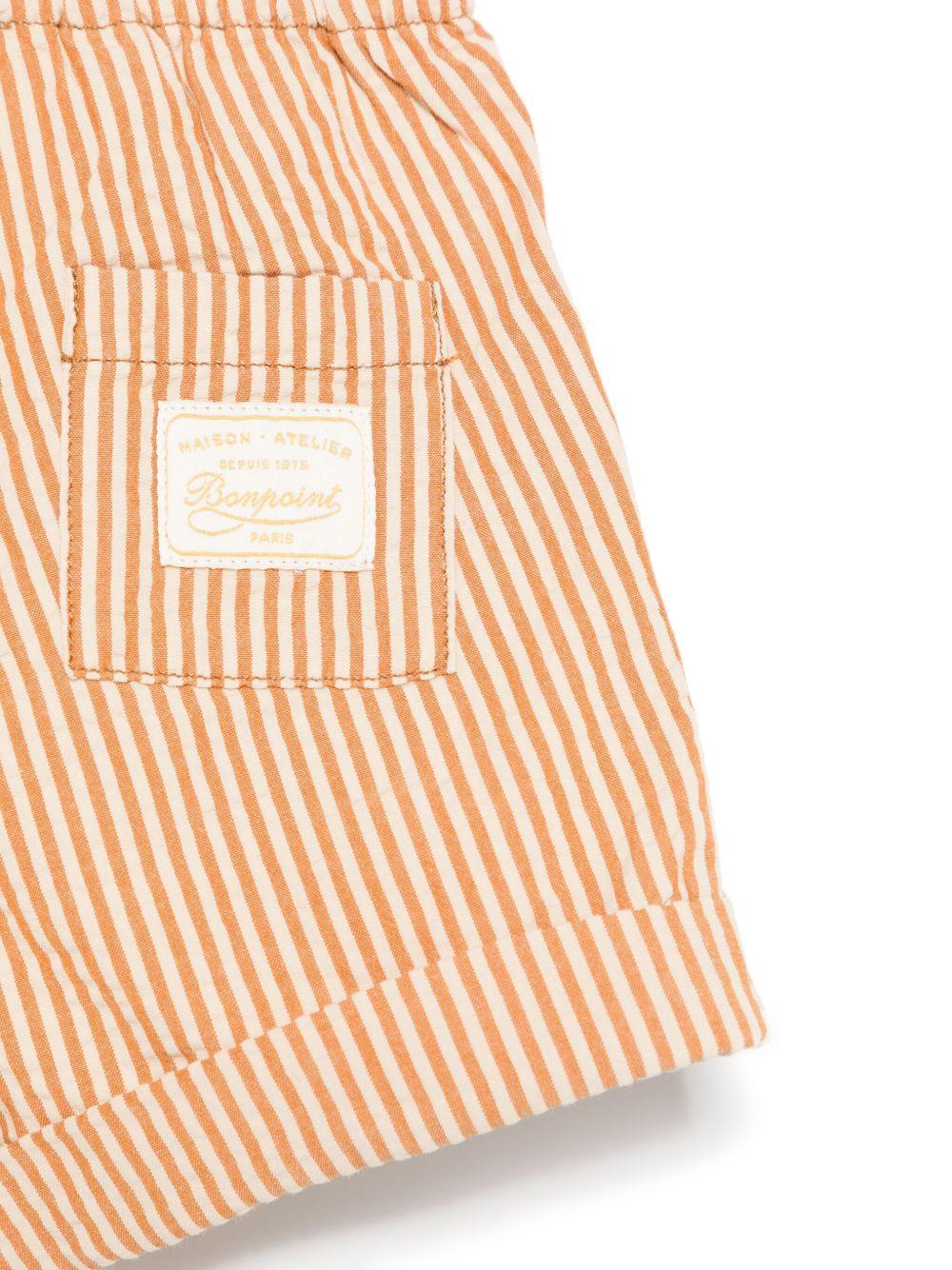 Shorts Ecady per neonato Bonpoint arancione con tasca sagomata - Rubino Kids