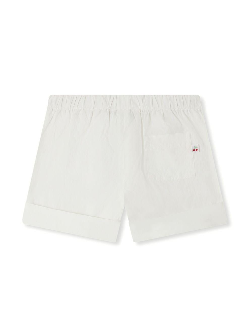 Shorts Ecandy per neonato Bonpoint bianco con stampa ciliegie - Rubino Kids
