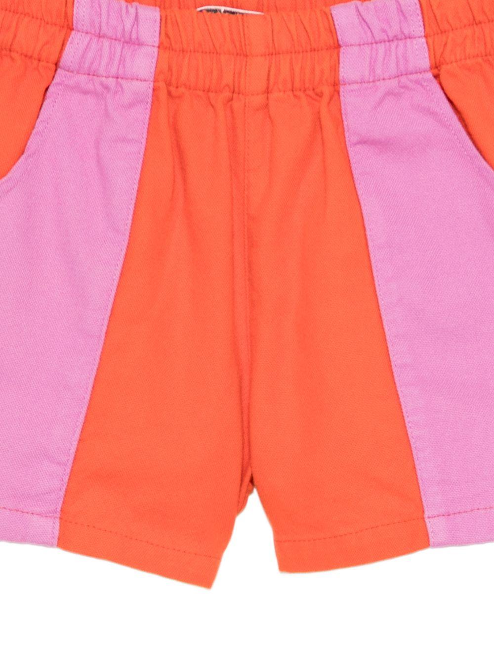 Shorts per bambina Bobo Choses multicolore con design color - block - Rubino Kids