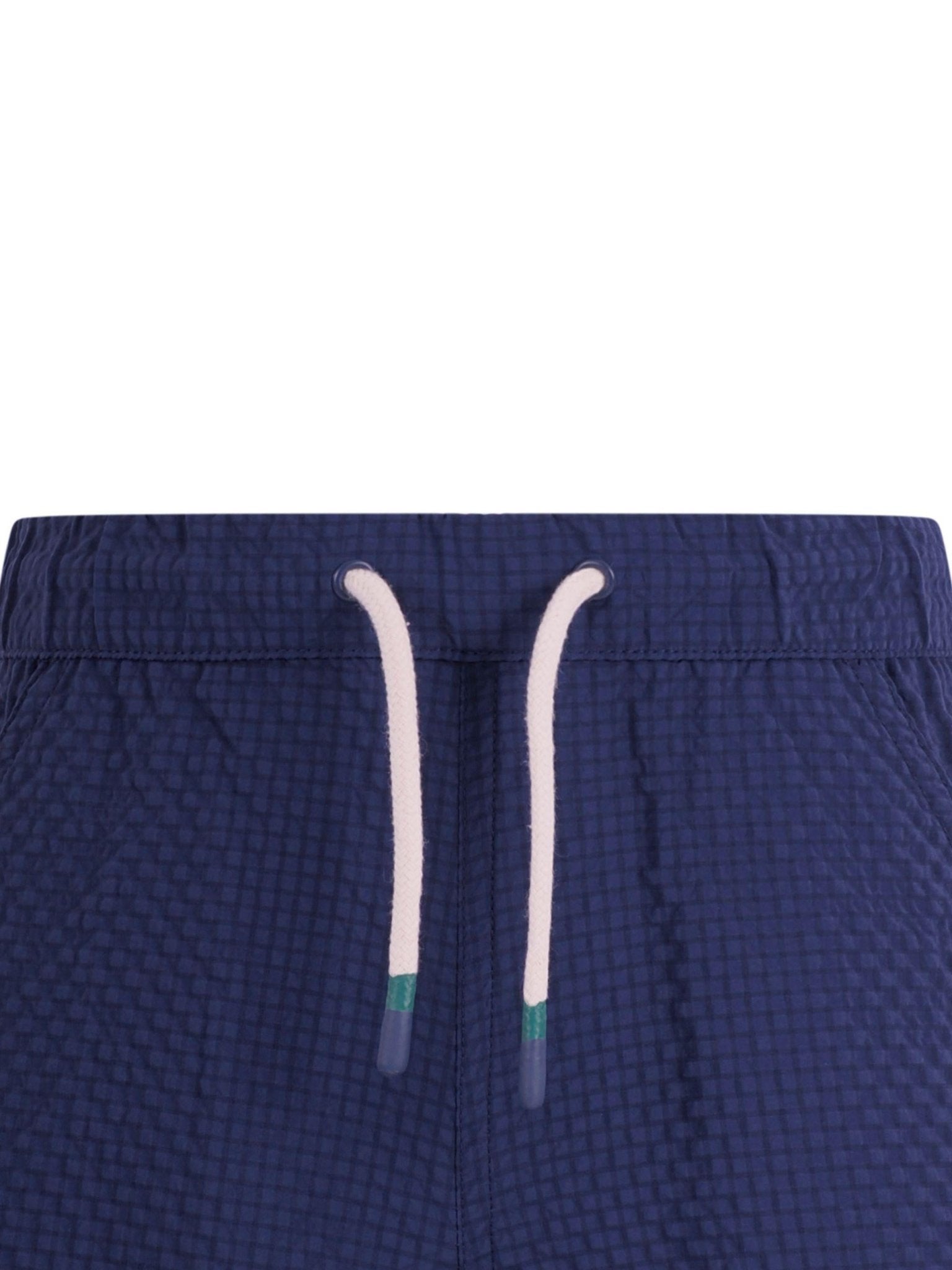 Shorts per bambino Bonpoint blu con chiusura a coulisse - Rubino Kids