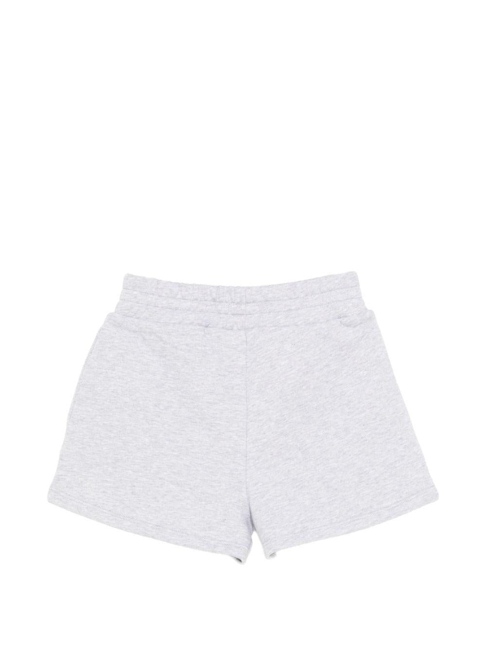 Shorts per bambino Stella McCartney Kids grigio con logo - Rubino Kids