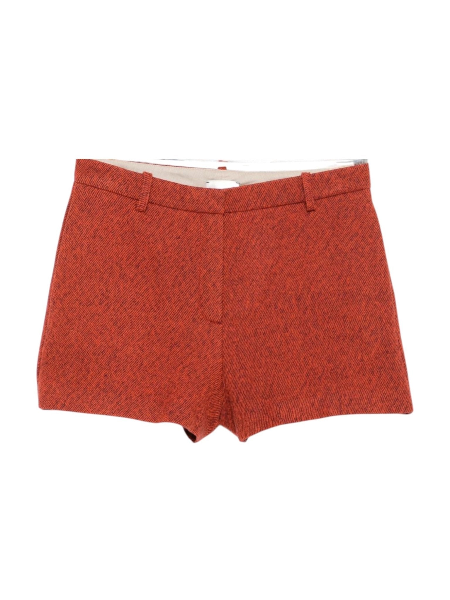 Shorts per donna ALYSI arancioni con patta e bottoni - Rubino Kids