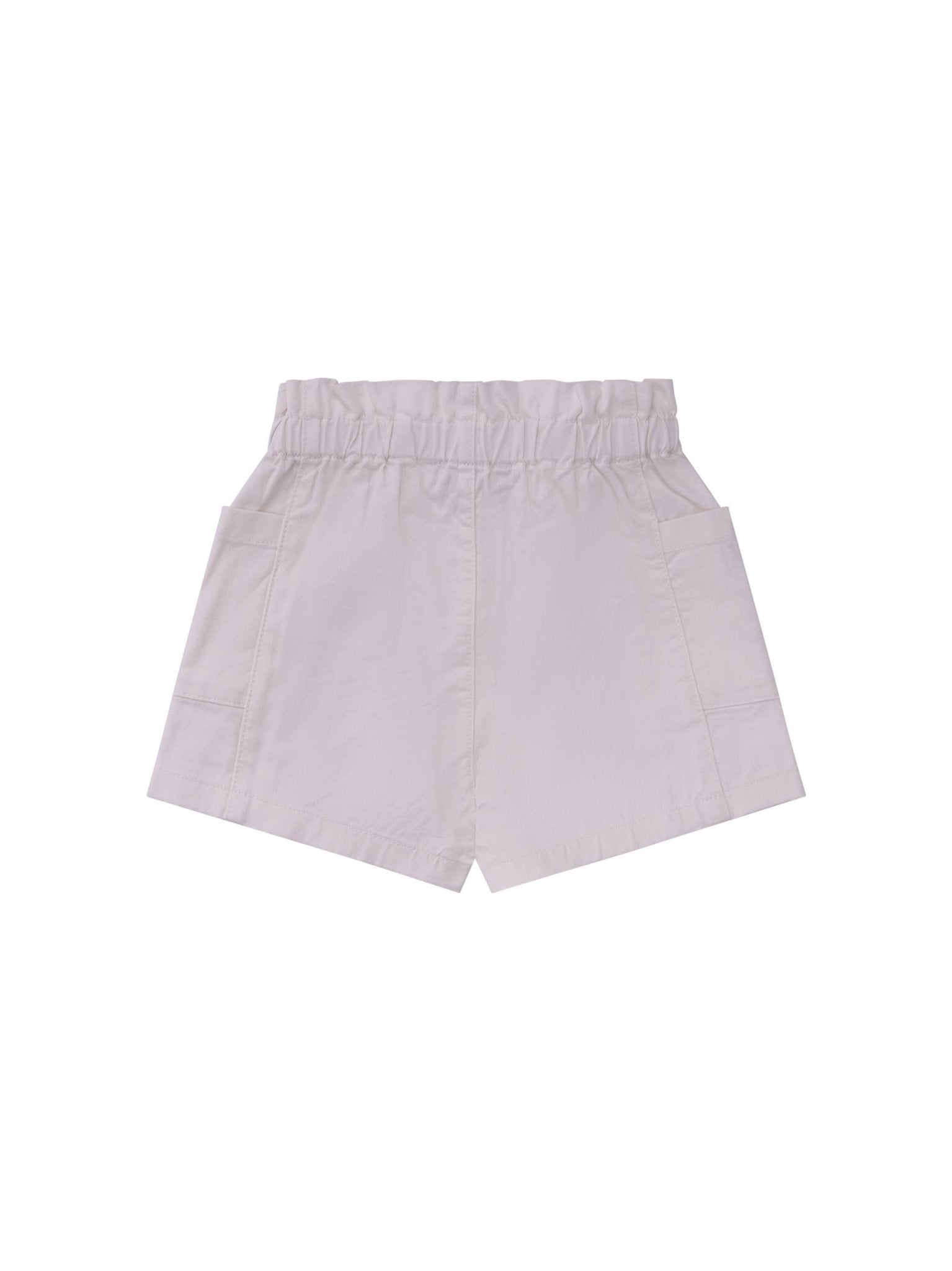 Shorts per neonata bianco Bonpoint con dettaglio logo - Rubino Kids