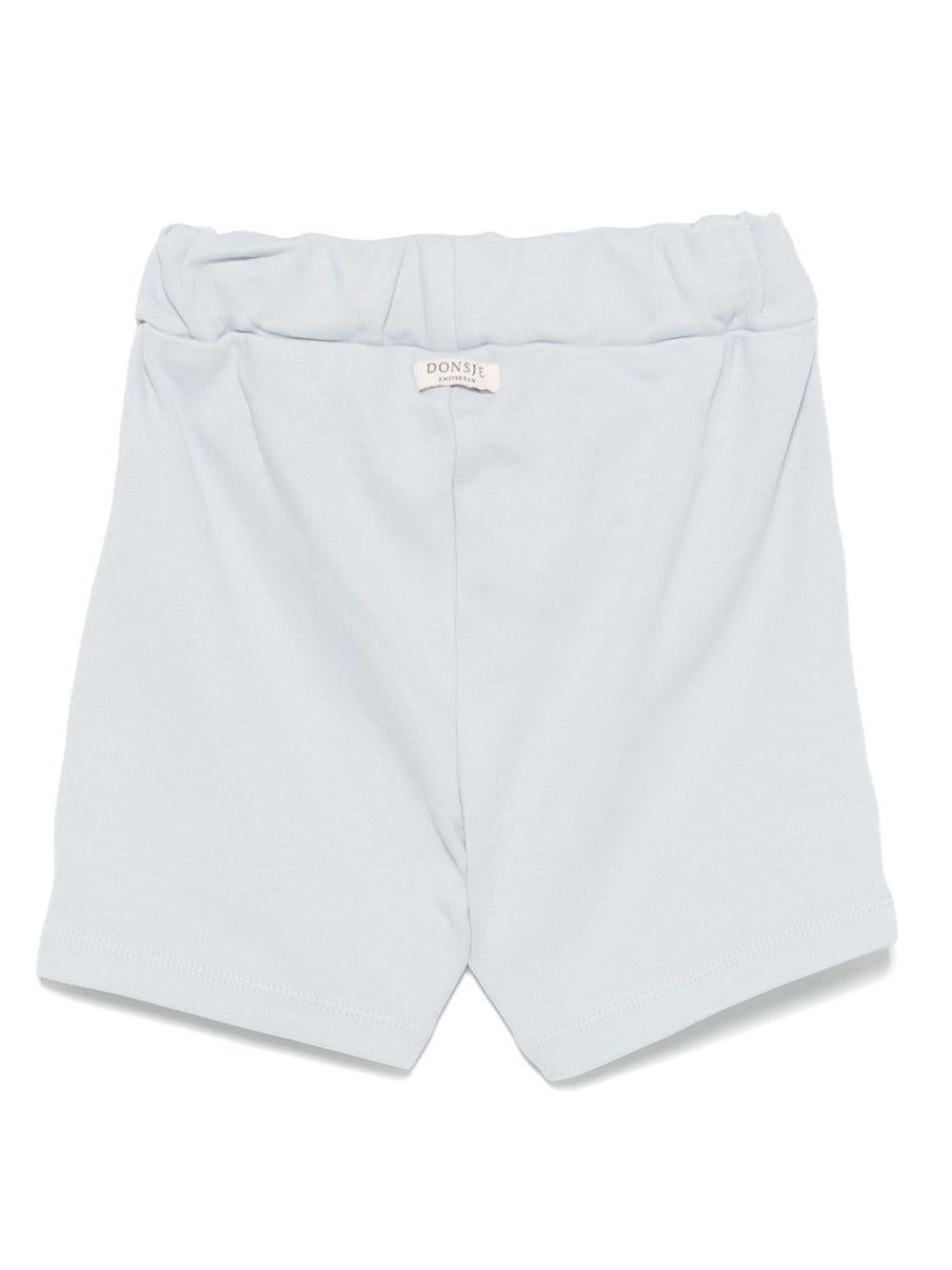 Shorts per neonato Donsje Ithri grigio con motivo con ricamo - Rubino Kids
