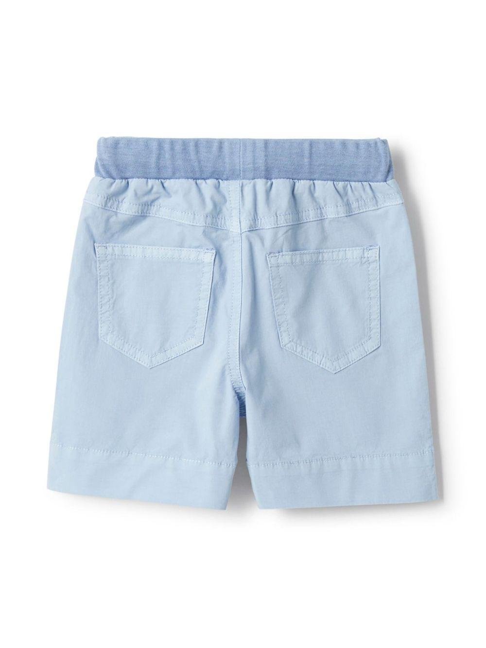 Shorts per neonato Il Gufo azzurro con coulisse - Rubino Kids