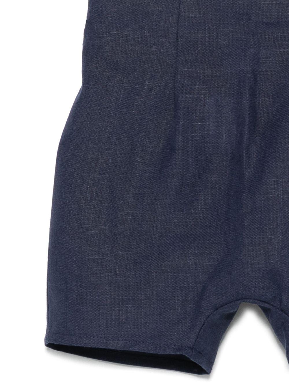 Shorts per neonato JESURUM BABY Armando blu con dettagli con pince - Rubino Kids