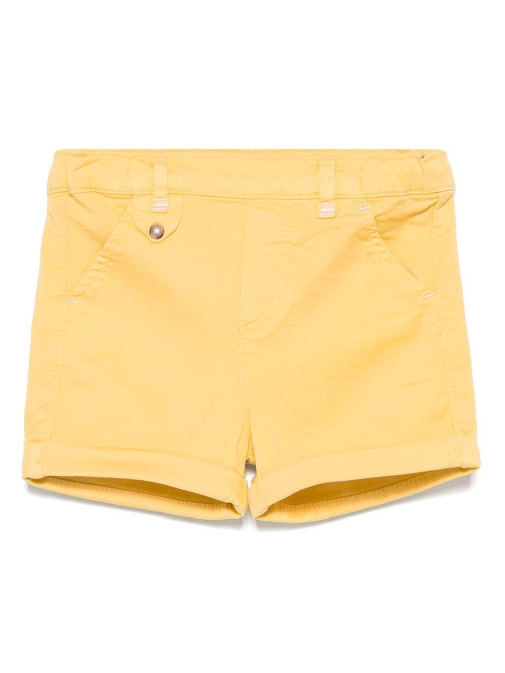 Shorts per neonato Tartine Et Chocolat giallo in twill - Rubino Kids