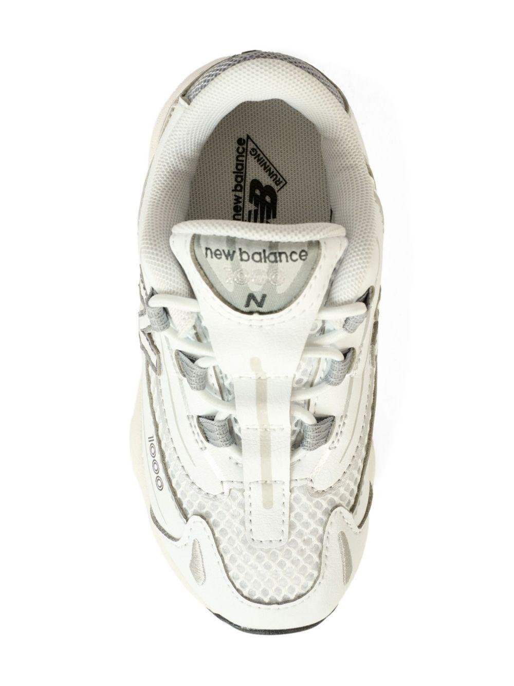 Sneakers 1000 per bambini New Balance Kids bianche con dettaglio logo - Rubino Kids