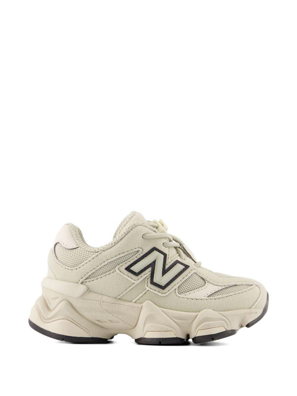 Sneakers 9060 per bambini New Balance Kids bianche con tomaia in rete - Rubino Kids