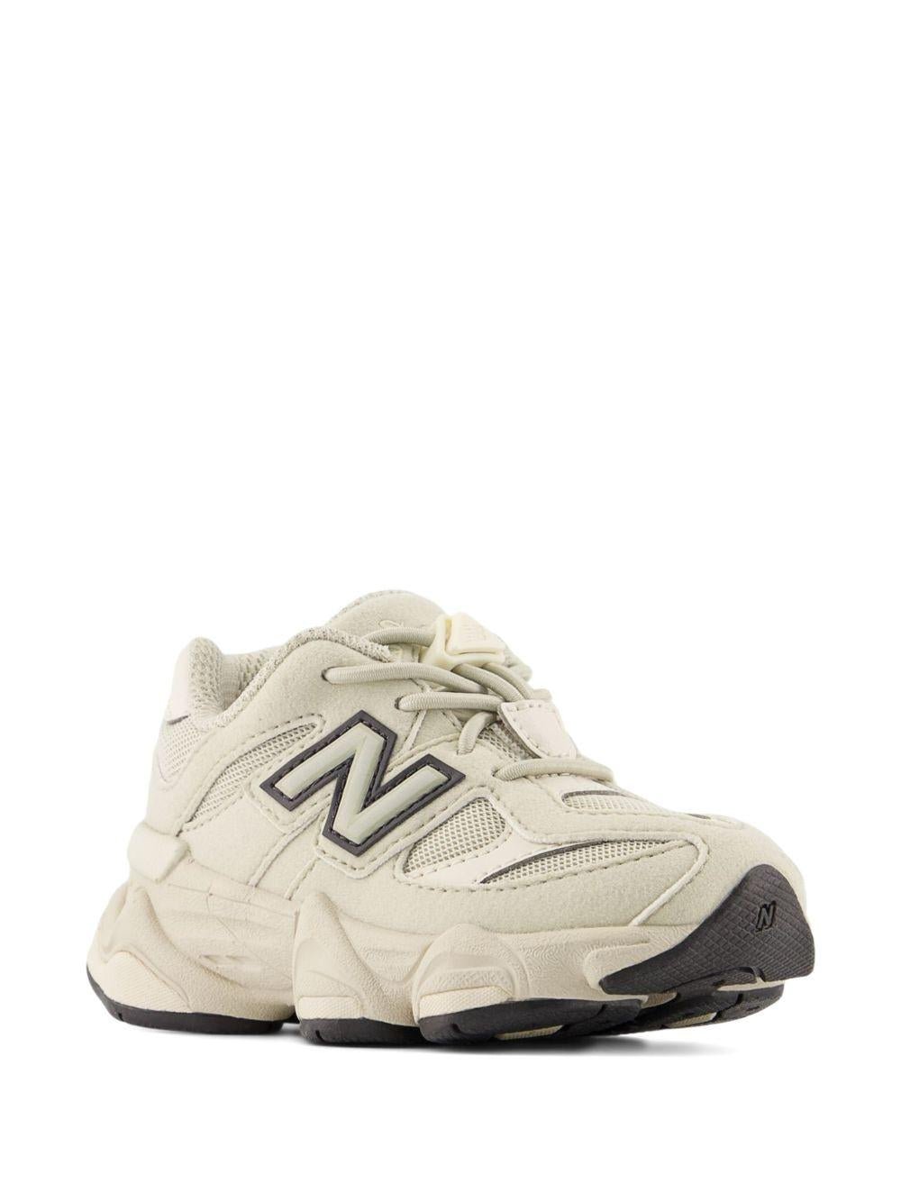 Sneakers 9060 per bambini New Balance Kids bianche con tomaia in rete - Rubino Kids